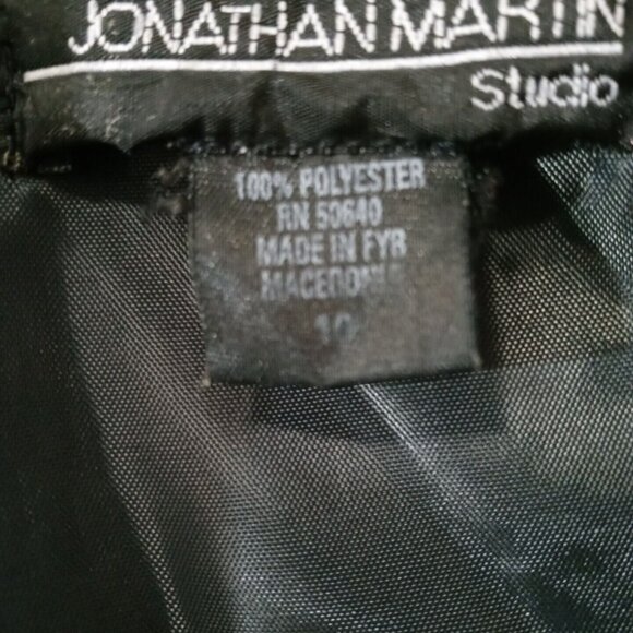 Jonathan Martin studio Skirt Blazer Suit Jacket Size 10 - Picture 8 of 9